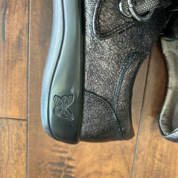 Alegria PG Lite Khloe Slip-On Black Metallic Nursing/Work Shoes Size 40 (8.5) - Picture 6 of 12